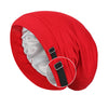 Unisex Double-Layer Adjustable Sleeping Cap Elastic Hijab Beanie Bonnet for Women and Men