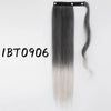 Wrap-Around Clip-In Ponytail Hair Extension 22-34 in (56-86 cm) Long Straight Heat-Resistant Synthetic Blonde Brown
