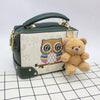 Fluffy Curly Teddy Bear Rabbit Fur Keychain - Cute Bag Pendant & Phone Charm