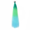 WIGSIN 26-Inch (66 cm) Synthetic Ponytail Extension – Long Yaki Straight Ombre with Elastic Tie
