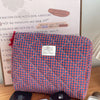 Large Capacity Women's Cosmetic Bag - Plaid Zipper Travel Makeup Clutch, Multiple Sizes (Up to 24 x 18 x 7.5 cm | 9.4 x 7.1 x 3.0 in)
