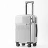 Stylish Business 20-Inch (51 cm) Lightweight Spinner Carry-On Suitcase with Cup Holder