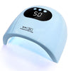 UV LED Nail Lamp 24-LED Gel Nail Dryer with LCD Timer & Detachable Base USB Nail Curing Light