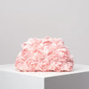 Elegant Rose Clutch Bag - Floral Kiss-Lock Evening Bag for Weddings & Parties