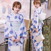 Ankle-Length Kimono Dress for Women – Traditional Japanese Yukata Cosplay Party Ethnic Streetwear