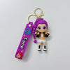 K-Pop Demon Hunter Tiger Keychain - Cute Harajuku Cartoon Key Ring for Fans & Kids