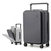 20-Inch (51 cm) Cabin Hardside Carry-On Luggage - Wide Handle Aluminum Frame, PC Shell Spinner (Unisex)