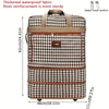 Expandable Extra Large Wheeled Duffel Bag Lightweight Durable Rolling Luggage for Travel and Weekend