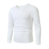 Women's V-Neck Lightweight Knitted Pullover Sweater, Casual Business Solid Color Jumper
