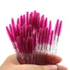 Disposable Eyelash Brushes Mascara Wands – Pack of 5/25/50 Spoolie Applicators for Lashes & Brows