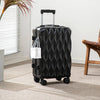 Wave Pattern Spinner Luggage 17-25 Inch (43-64 cm) Large Capacity Rolling Suitcase Unisex