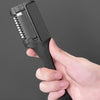 Thinning Razor Comb with Black Handle - Hair Cutting & Trimming Tool with Replaceable Blade for Salon & Home