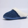 Women's Winter Plush Slippers - Fur-Lined Memory Foam, Non-Slip Soft Sole Indoor/Outdoor House Shoes