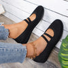 Elastic Knit Slip-On Flats for Women Breathable Lightweight Casual Loafers Mary Jane Moccasins