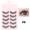 5 Pairs Manga Wispy Strip Lashes Soft Natural Long False Eyelashes for Anime Makeup
