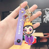 Lilo & Stitch Silicone Keychain Pendant - Cartoon Key Ring for Car, Phone & Bag (4–6 cm / 1.6–2.4 in)
