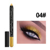Metallic Glitter Eyeshadow Stick Pencil — Cream Eye Shadow, Waterproof Long-Lasting Highlighter Liner (2.5g / 0.09 oz)
