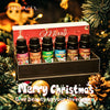 Christmas Essential Oil Set — 6-Pack or Single 10ml (0.34 fl oz) Natural Fragrance Oils for Diffusers Candles DIY Gift Box