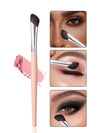3D Nose Shadow V-Face Contour Makeup Brush - Soft Horse Hair Blending Brush for Highlight, Blush & Powder