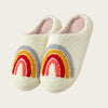 Women's Winter Plush Slippers - Soft Non-Slip Indoor Unisex House Shoes for Couples