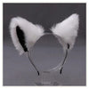 Lolita Plush Cat & Fox Ear Headband for Cosplay Anime Halloween Hair Hoop Headwear