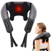 Adjustable Width 4D Deep Tissue Cordless Neck & Shoulder Massager with Heat, Portable Kneading Pain Relief — Gift for Mom & Dad
