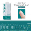 600-Piece Full Cover False Nail Tips Acrylic Nail Capsules Clear Semi-Matte Stiletto Coffin Almond Square Oval