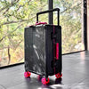 Aluminum Frame Rolling Luggage with Wide Handle, 360-Degree Silent Colorful Spinner Wheels and TSA Lock — 20/24/26/28 Inch (35–77 cm) Trolley Suitcase