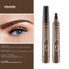 4D Microblading 4-Fork Eyebrow Pen – Waterproof Long-Lasting Tattoo Pencil Liquid Brow, 5g (0.18 oz)