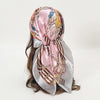 Satin-Feel Square Scarf 90 x 90 cm (35.4 x 35.4 in) – Satin-Look Polyester Hijab, Neckerchief, Shawl & Headscarf for Women