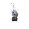 Funny Cat Meme Acrylic Keychain - Cute Cartoon Cat Bag Pendant & Lanyard for Women, Students, Unisex Gift