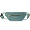 Plaid Oxford Waterproof Crossbody Chest & Waist Bag for Women - Fashion Fanny Pack Hip Purse