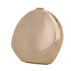 Mirror Finish Acrylic Egg-Shaped Shell Clutch Bag, Evening Party Handbag with Metal Frame