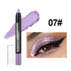 Smoky Dark Green Metallic Glitter Eyeshadow Stick Waterproof Pearlescent Eye Pencil Highlighter