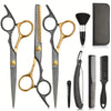 12-Piece Professional Hair Scissor Set – 6.75 in (17 cm) 4Cr13 Stainless Steel Barber Cutting & Thinning Shears