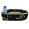 Unisex Waterproof Running Bottle Waist Pack Fanny Pack with Phone Pocket & Bottle Holder