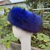 Faux Fox Fur Winter Headband - Soft Warm Ear Warmer Hair Band for Women & Men
