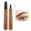 Waterproof Liquid Eyebrow Pen, Microblading Brow Pencil, Long-Lasting Black