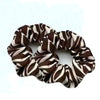 2-Pack/3-Pack Retro Leopard Print Thick Fabric Hair Loops – Elastic Hair Ties for Women