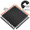 EVA Interlocking Puzzle Mat Tiles 12 in x 12 in (30 x 30 cm) 0.4 in (10 mm) Non-Slip Foam Floor for Home Gym, Yoga & Kids