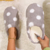 Women's Heart-Shaped Winter Slippers Soft Silent Sole Indoor Cozy House Shoes