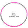Adjustable Detachable Massage Hula Hoop – 7/8/9-Section Fitness Hoop for Waist Training & Slimming, Portable Lightweight, 26.8"/31.5"/34.6" (68/80/88 cm)
