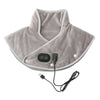 USB Heated Neck & Shoulder Wrap Thermal Compress Cervical Massager with 3 Heat Levels & Vibration