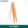 Colorful Stainless Steel Slanted Tip Eyebrow Tweezers – Precision Fine Hair Puller & Makeup Tool