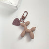 Acrylic Balloon Dog Keychain – Cute Cartoon Bag Charm for Women, Couples, Cars & Backpacks