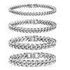 Cuban Link Curb Bracelet 6/8/10/12mm Stainless Steel - Unisex