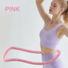 Women's Foldable Fitness Hoop – Soft Waist-Friendly Spring Design for Slimming & Cardio Workouts