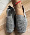 Breathable Mesh Slip-On Flats for Women — Lightweight Casual Ballet Loafers with Soft EVA Sole