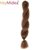 Crochet Kinky Curly Ombre Marley Braiding Hair – Synthetic Yaki Straight, 26 in (66 cm), ~60 g