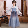 Baby Toddler Girl Tang-Style Hanfu Dress Summer Princess Outfit